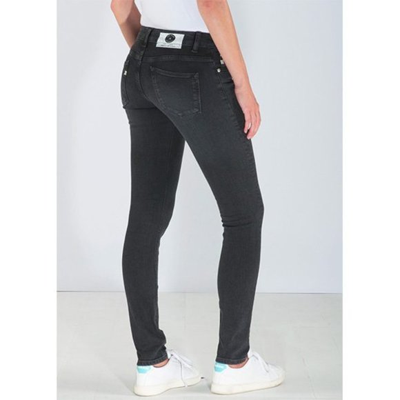 NWT MUD Jeans Sustainable Ethical Denim Skinny Lilly in Stone Black Wash - Picture 3 of 12